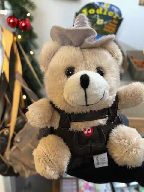 Bear sighting: Lederhosen Bear