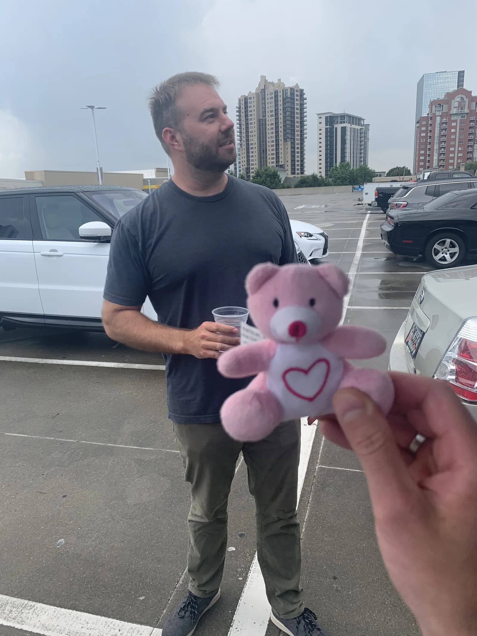 Bear sighting: Pink bear