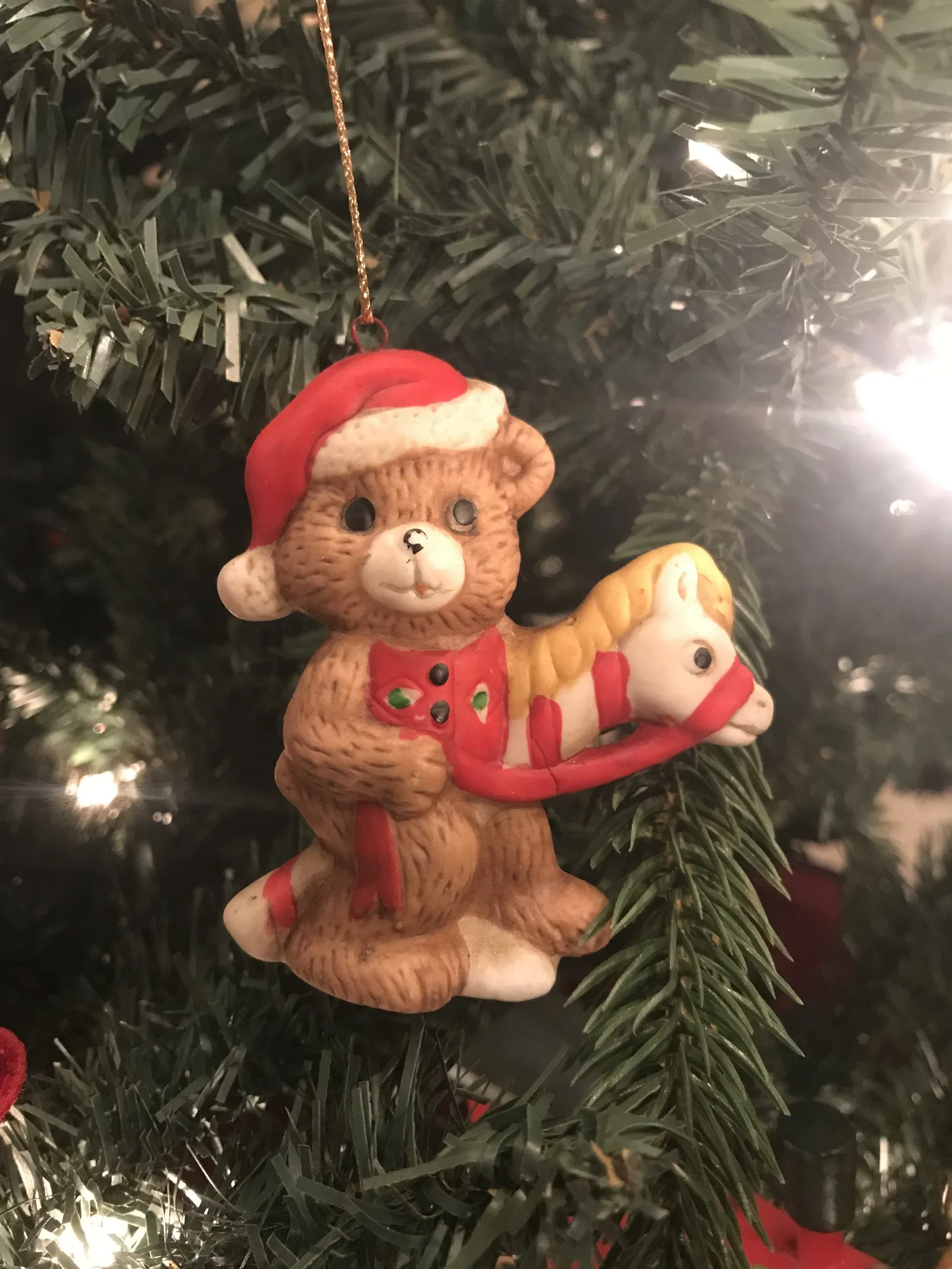 Bear sighting: Ride the pony!