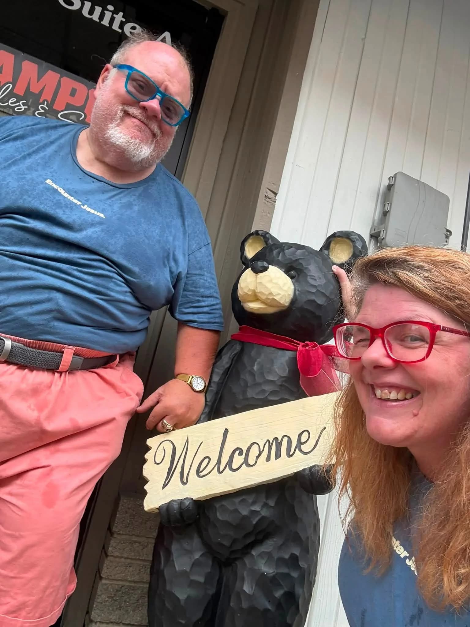 Bear sighting: Welcoming Bear