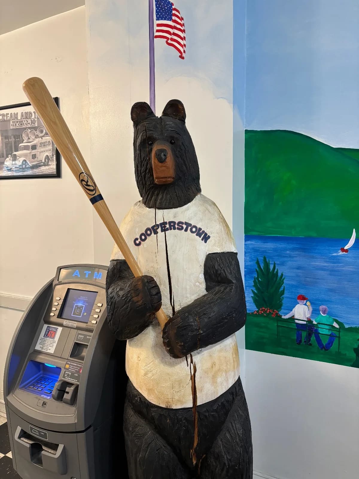 Bear sighting: Baseball âCooperstownâ Bear