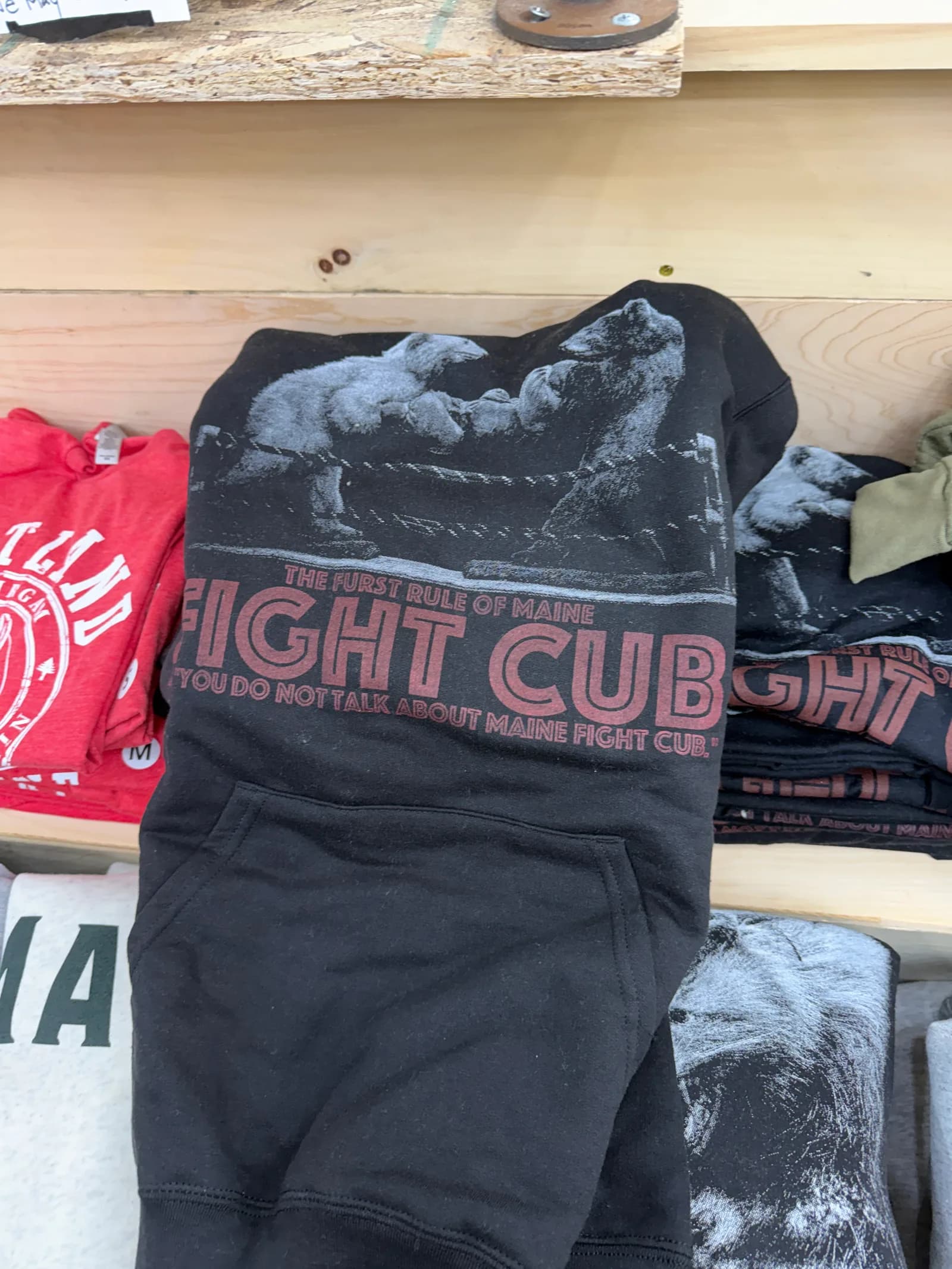 Bear sighting: First rule of bear fight club